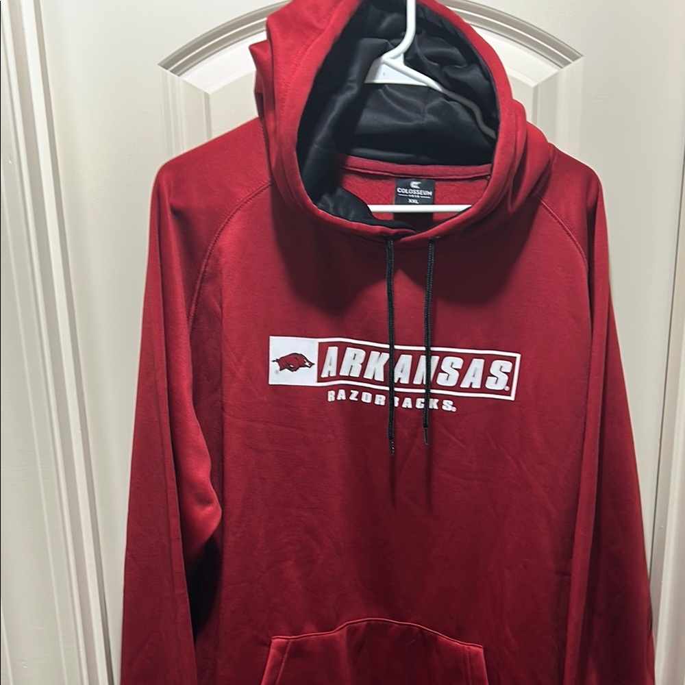 Colosseum Red Sweatshirt Hoodie